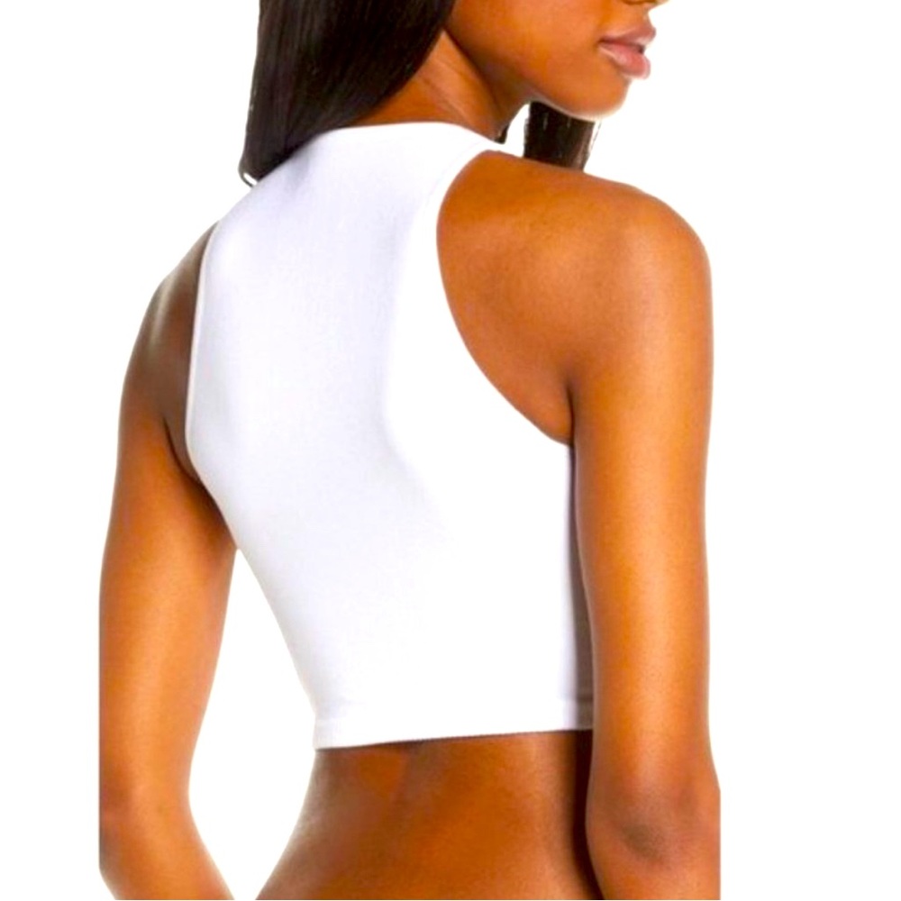 Sold on Vinted FREE PEOPLE White Ribbed Tank Crop Top M/L NWT - Moving - Picture 4 of 4